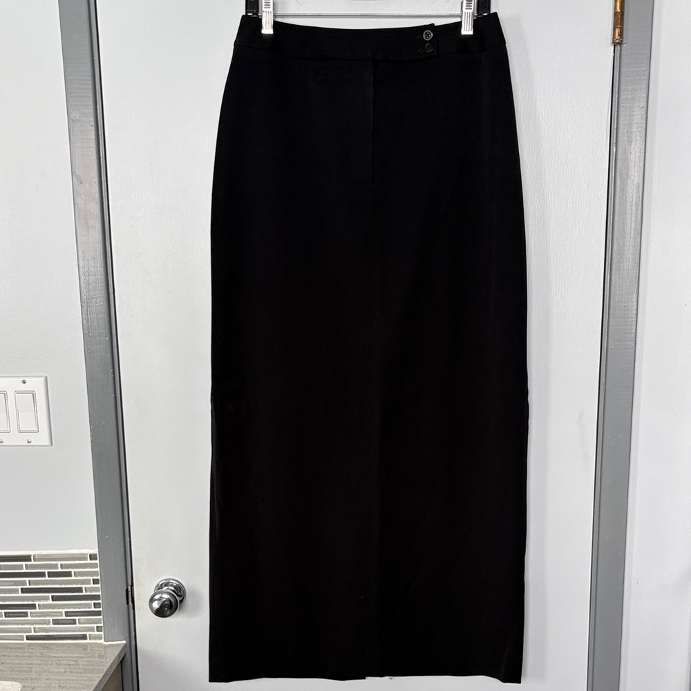 Preview Collection Classic Black Long Pencil Skirt
